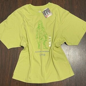 NWT Billie Eilish by Takashi Murakami x Uniqlo Tee (green)